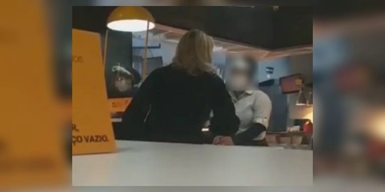 Vídeo mostra mulher brigando com atendente do MC Donalds em Curitiba