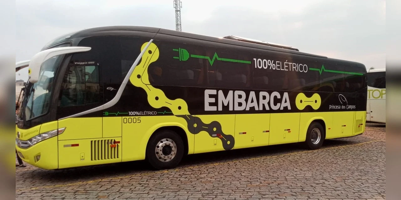 Coluna Bits: Lançamento da operação de ônibus elétrico Ponta Grossa - Curitiba