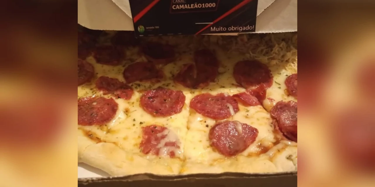 Menino de 9 anos de PG consegue mais de 10 mil inscritos no YouTube após pai divulgar canal em pizzas