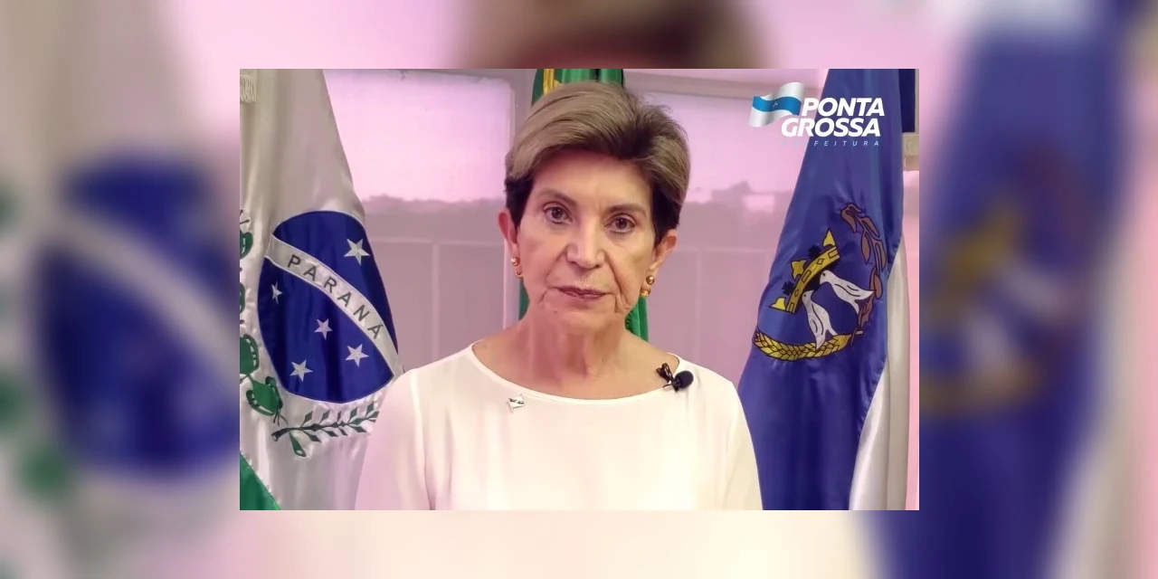 "A cidade conta com vocês", diz Elizabeth em vídeo sobre paralisação na Saúde de PG