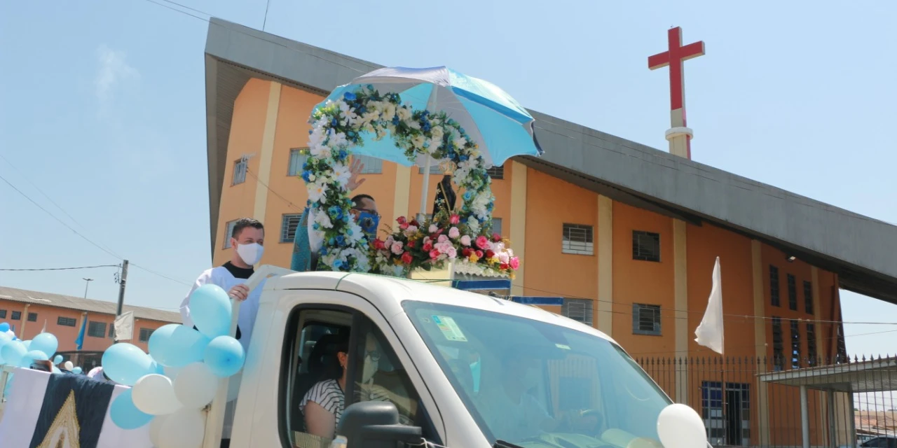 Festa da padroeira do Brasil terá carreata e passeio ciclístico em PG; confira o cronograma
