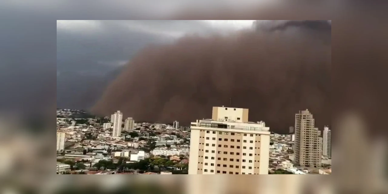 Tempestade de poeira no interior de São Paulo tem 6ª vítima