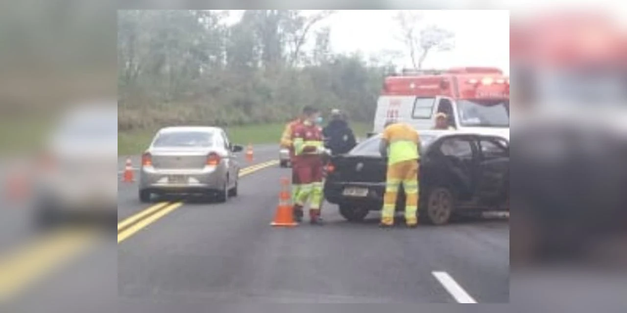 Motorista perde a vida em acidente após colidir com caminhão na BR-376 na manhã deste sábado (9)