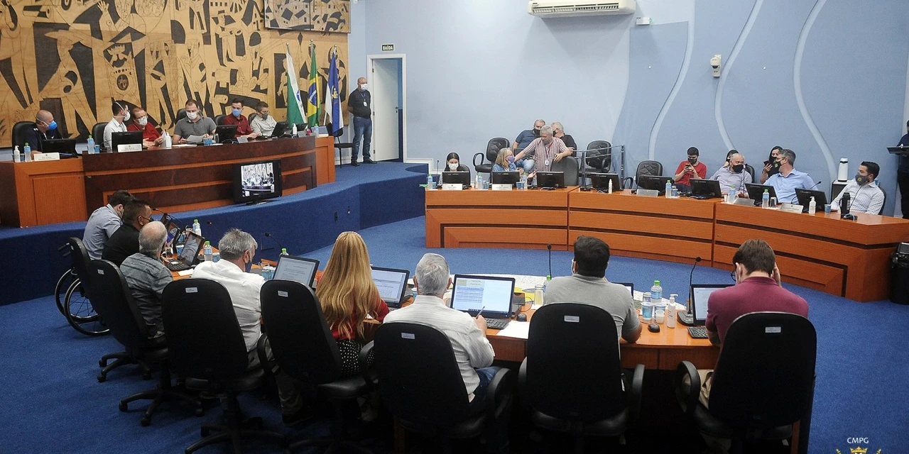 Vereadores aprovam empréstimo de R$ 100 milhões com a Caixa para pavimentação de ruas em PG