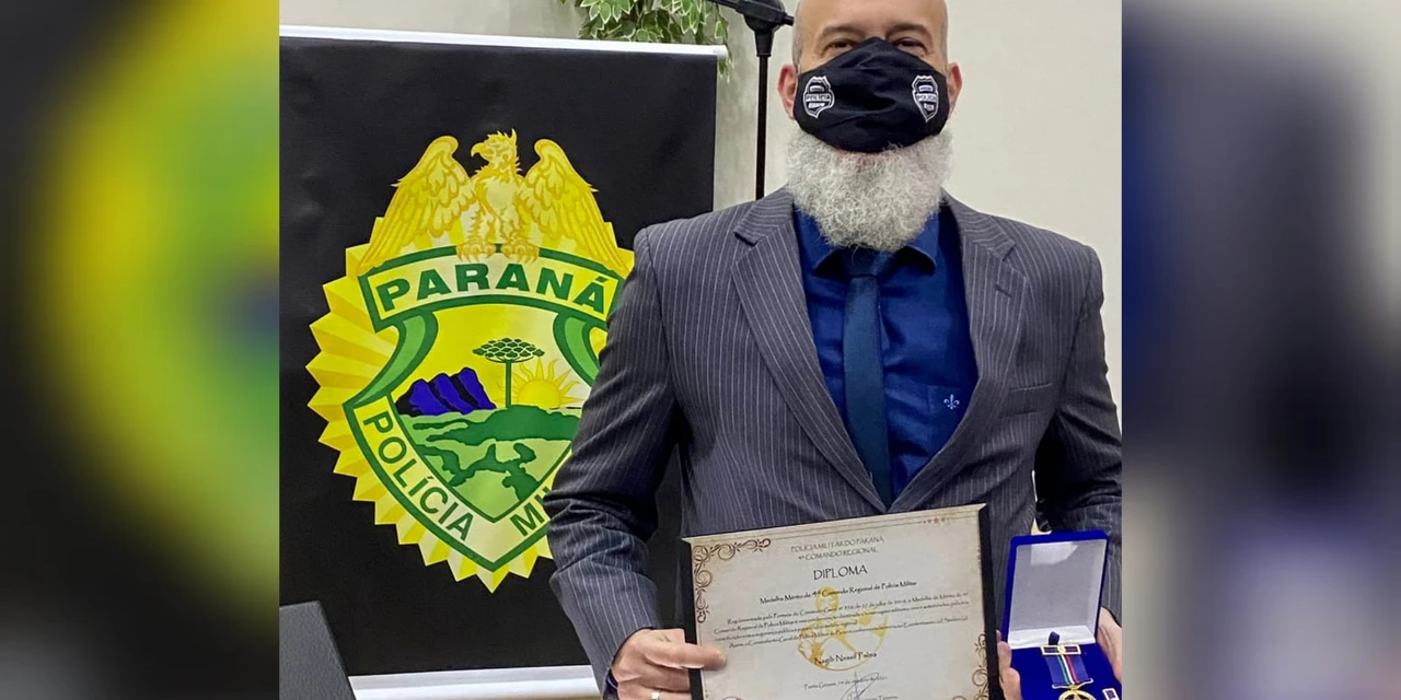 Delegado Nagib Palma é condecorado com a medalha 'Coronel Sarmento'