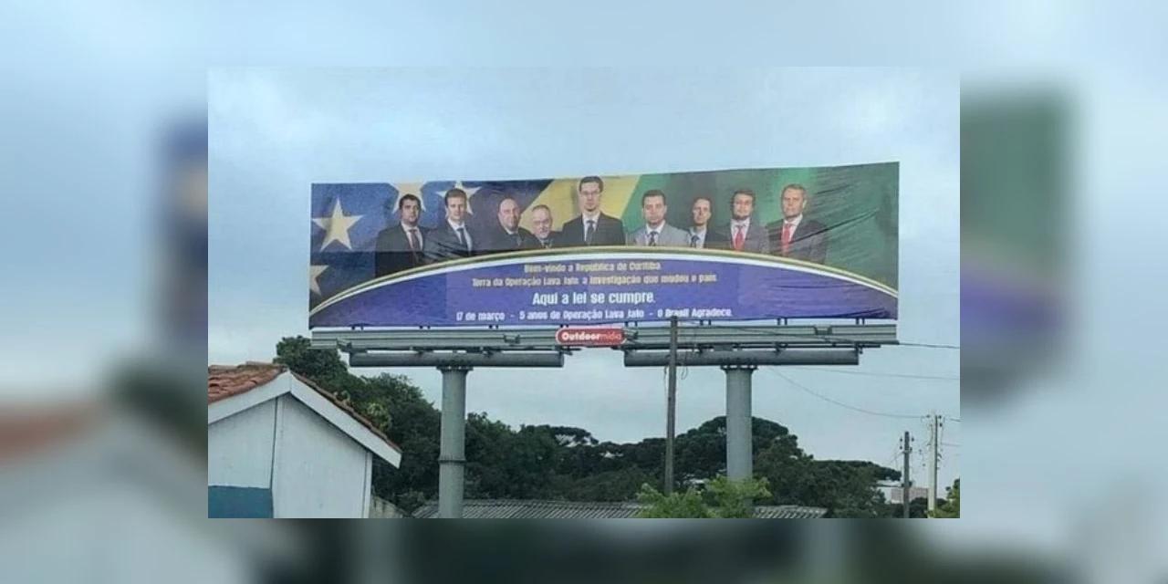 MP opta pela demissão de procurador que encomendou outdoor sobre a Lava Jato