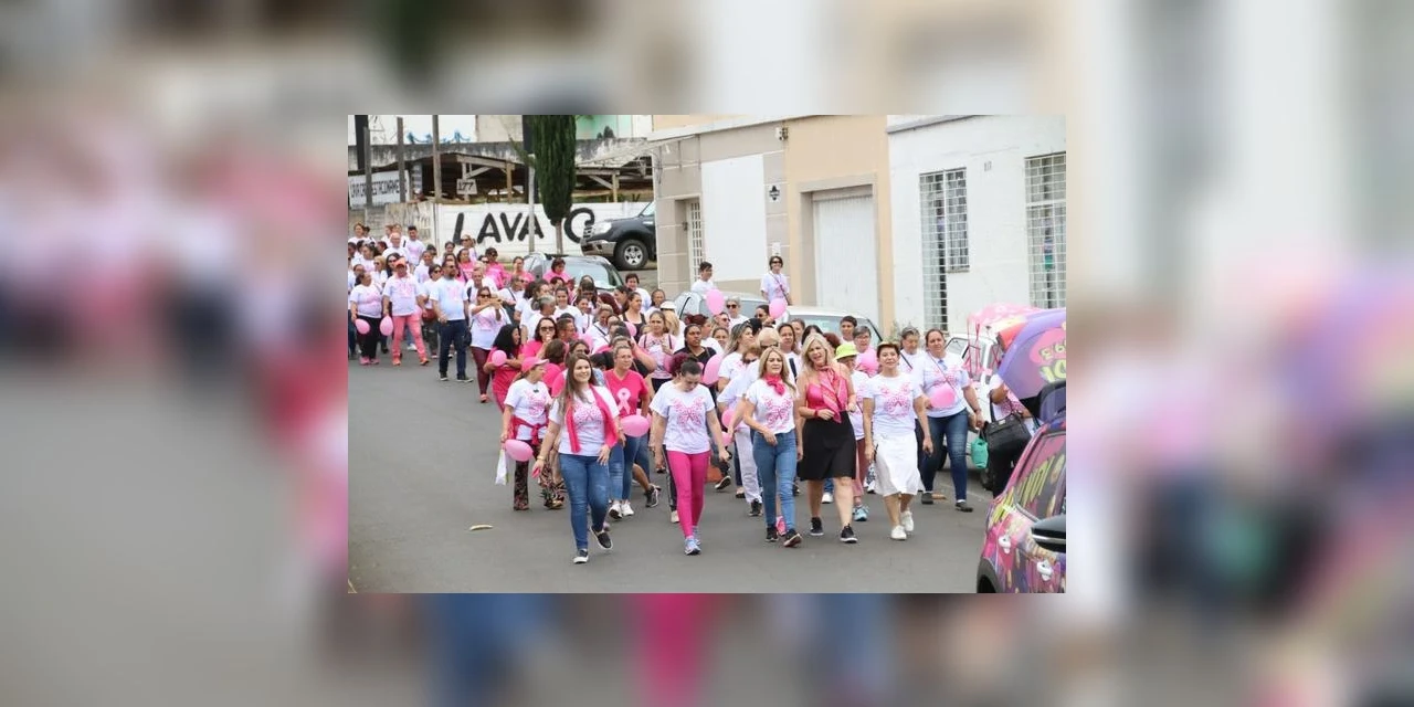 Caminhada de encerramento do Outubro Rosa em PG acontece nesta sexta (29)