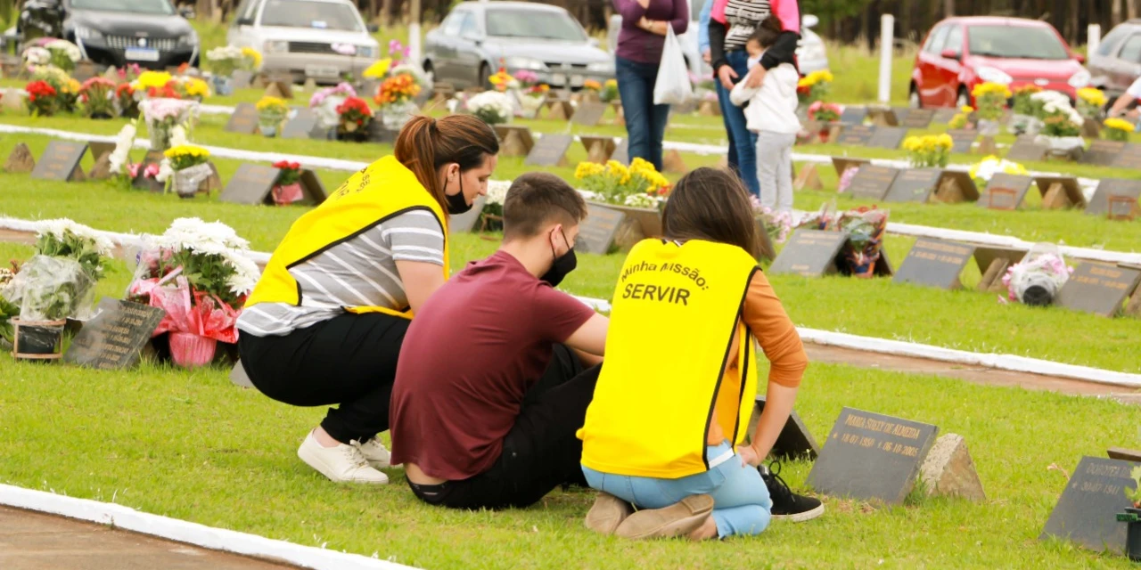 Finados: Diocese de PG promove missas, confissões e momentos de escuta no cemitério Parque Jardim Paraíso