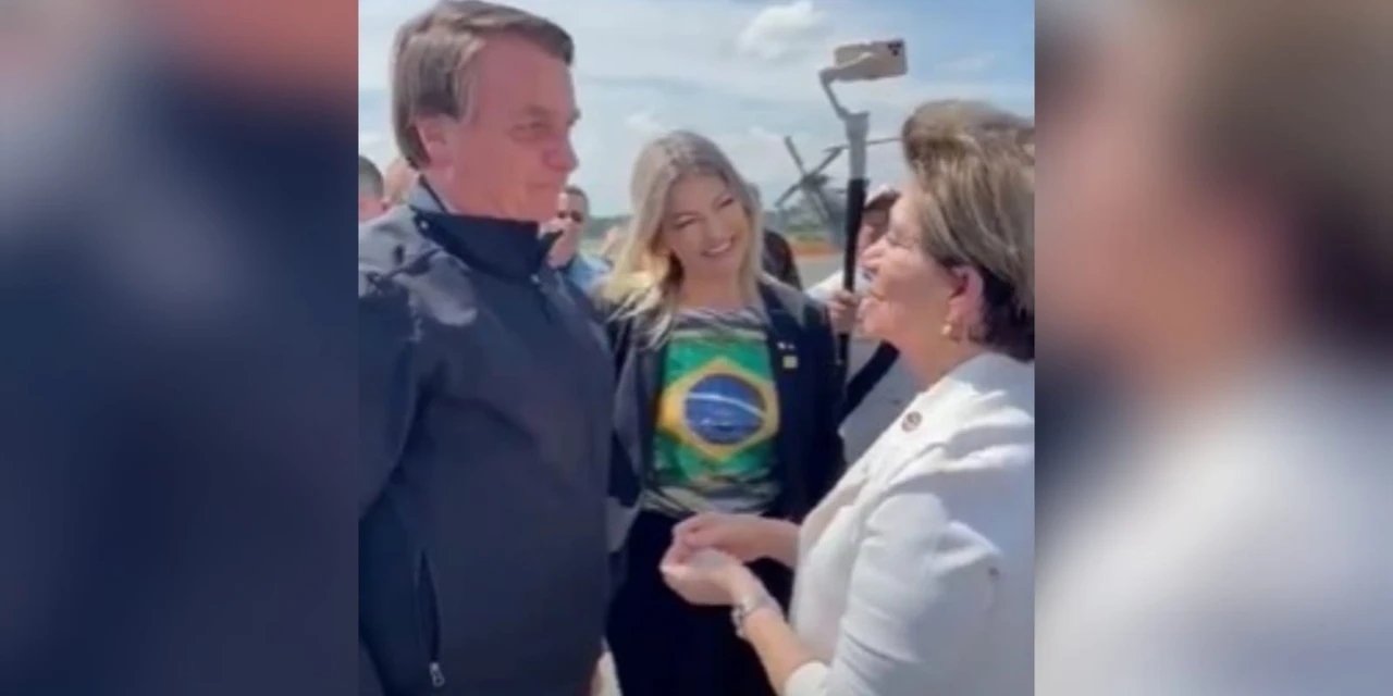 Vídeo mostra Prefeita Elizabeth recebendo Bolsonaro em PG; assista