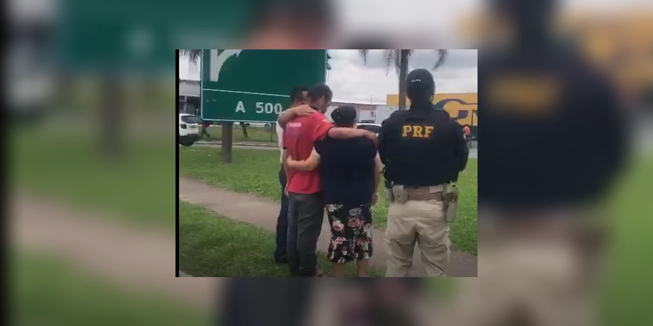 Rapaz desaparecido há 20 dias é encontrado pela PRF no Paraná