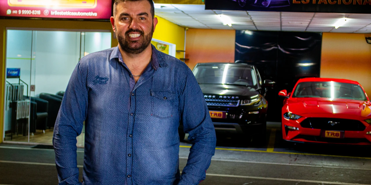 Cena local: TR8 Estética Automotiva - um lugar para apaixonados por carros