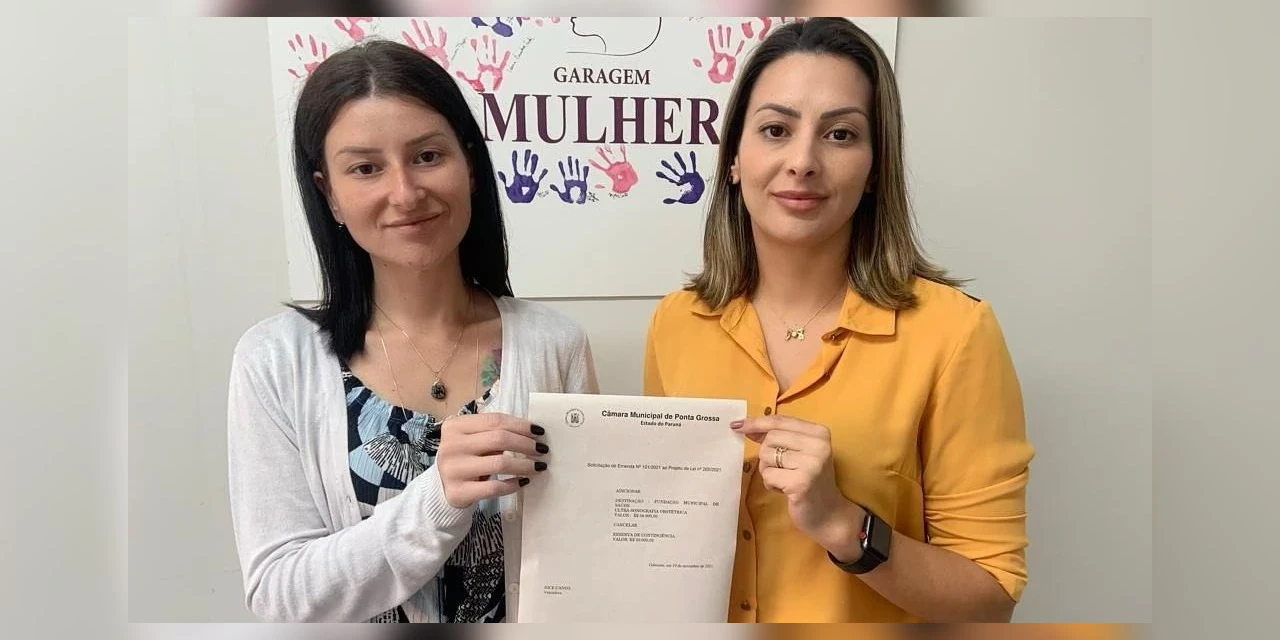 Mabel e Joce Canto anunciam emenda para a realização de exames de ultrassom para gestantes em PG