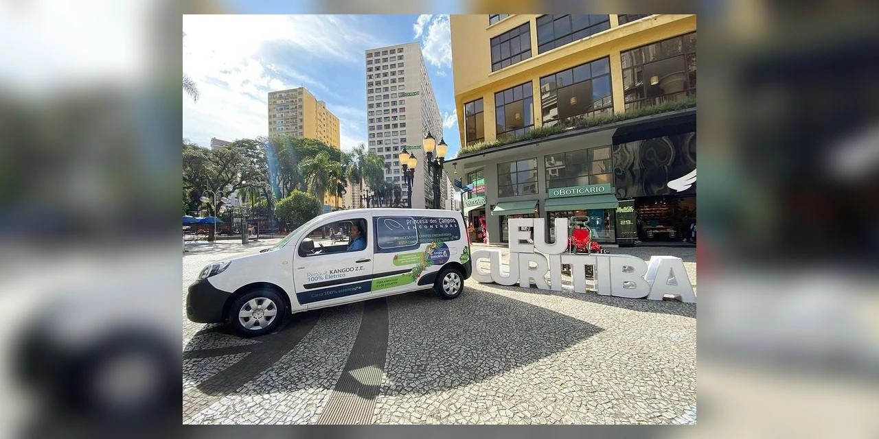 Princesa dos Campos Encomendas negocia parceria com o Grupo Boticário e inicia testes com veículo 100% elétrico