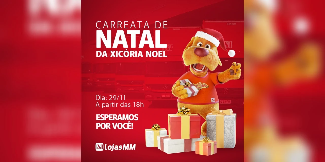 Carreata de Natal da Xicória percorre hoje as ruas de PG