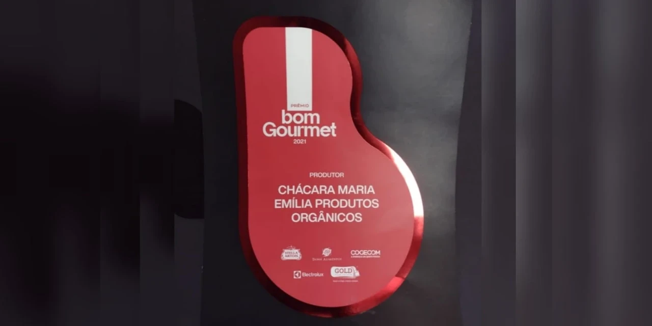 Chácara Maria Emília é reconhecida em um dos principais prêmios da gastronomia paranaense