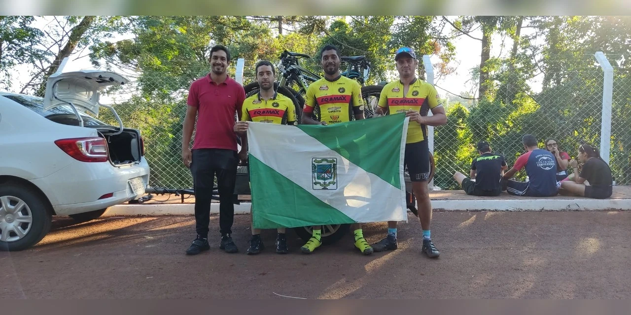 Ciclistas representam Tibagi nos Jogos Abertos do Paraná