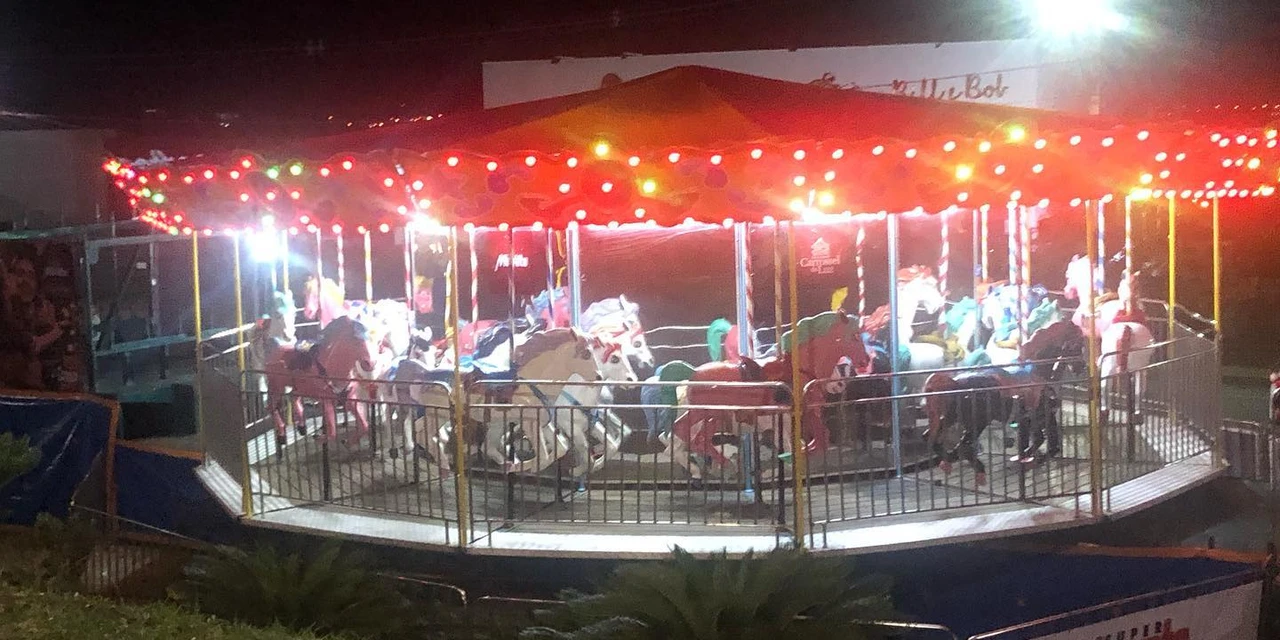 Parque Linear de PG ganha Carrossel de Luz