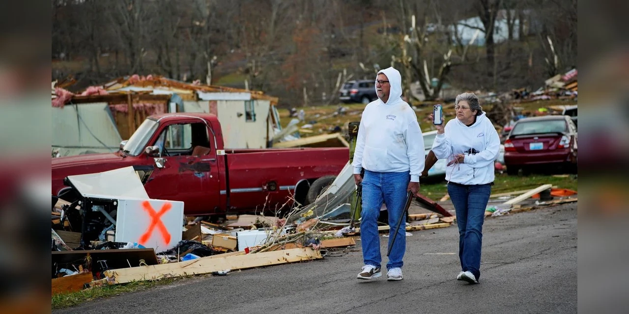 Tornados matam dezenas de pessoas no Kentucky, nos EUA