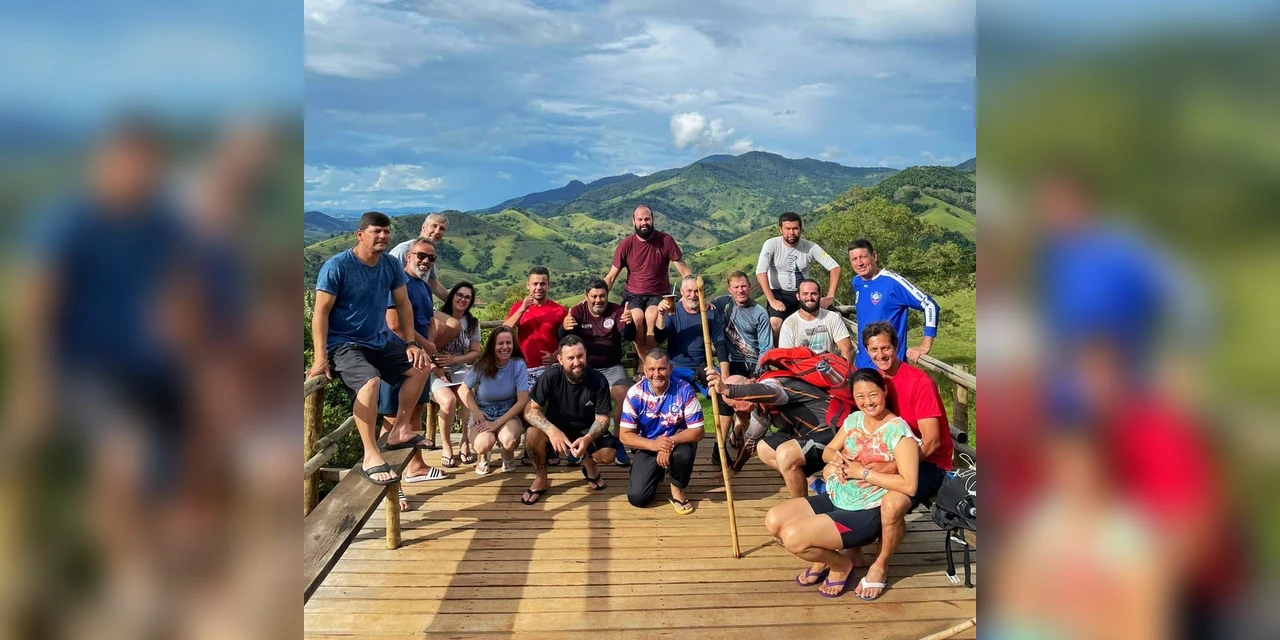 Grupo de fiéis de PG realiza caminhada de mais de 300 km até Aparecida do Norte