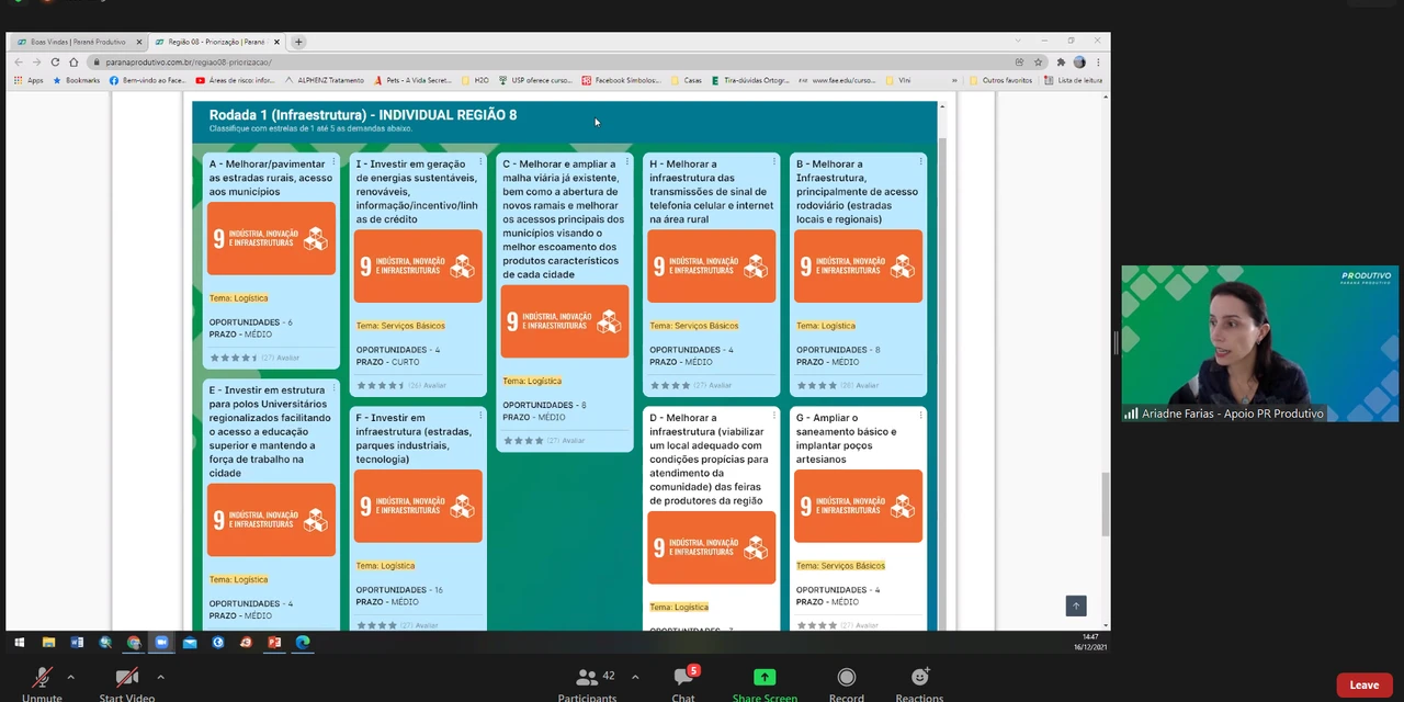 Programa Paraná Produtivo realiza última reunião do ano