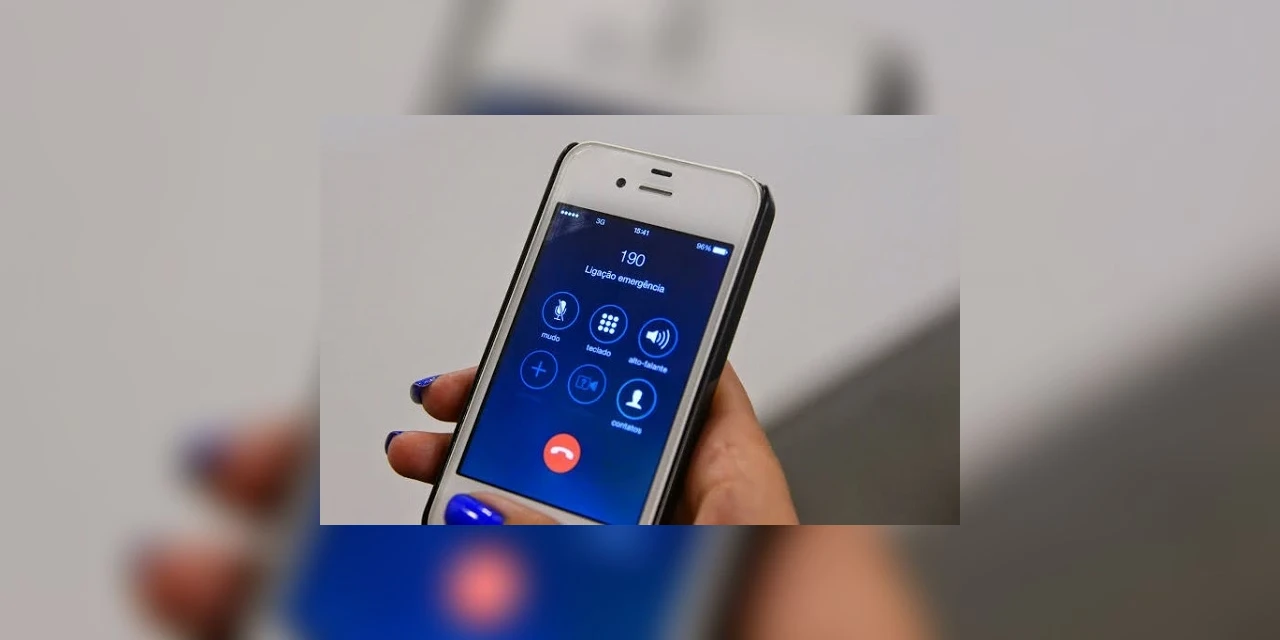 Linha de emergência 190 está sem receber ligações de telefones celulares em PG