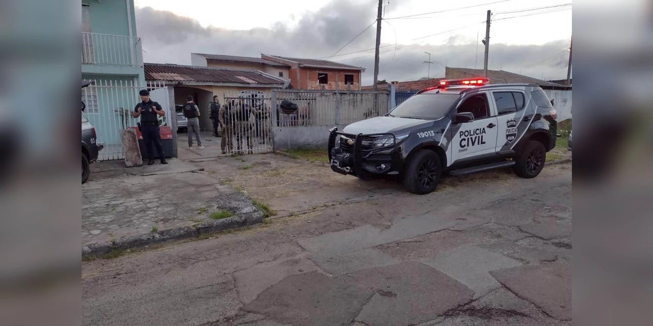 Polícia Civil cumpre mandados de prisão contra suspeitos de homicídio em Curitiba