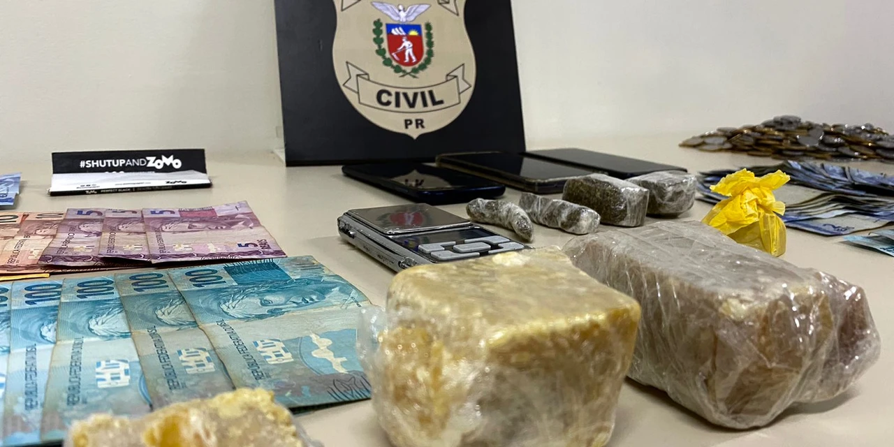 Operação da Polícia Civil termina com dois detidos e uma adolescente apreendida em PG