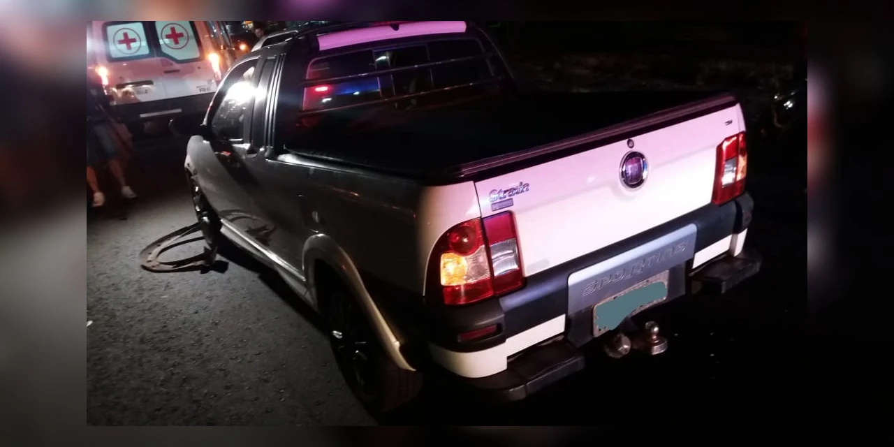 PRF atende atropelamento de pedestre na Av. Presidente Kennedy, em Ponta Grossa