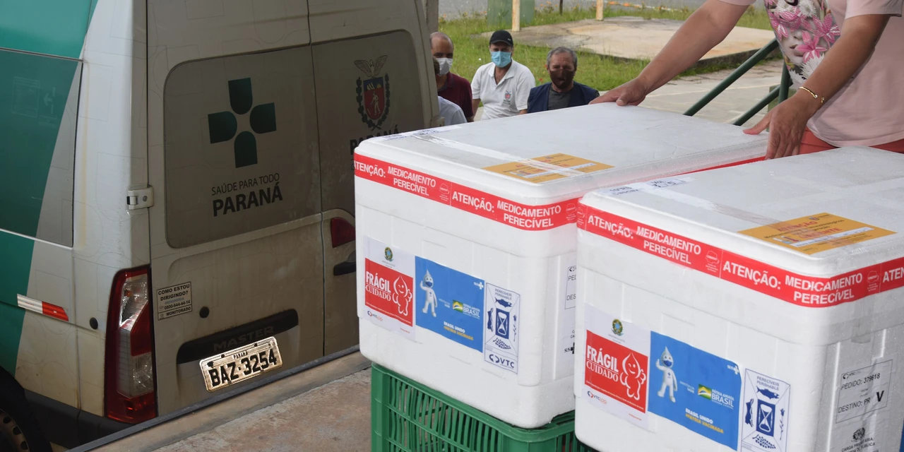 Regional de Saúde de PG recebe mais de 47 mil doses de vacinas contra Covid-19