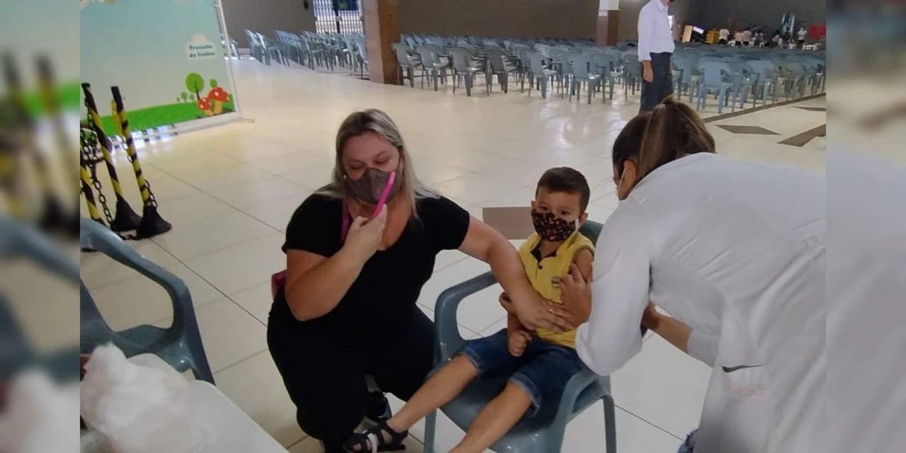 Saúde de PG realiza nova etapa de vacinação contra Covid-19 para crianças; veja o cronograma
