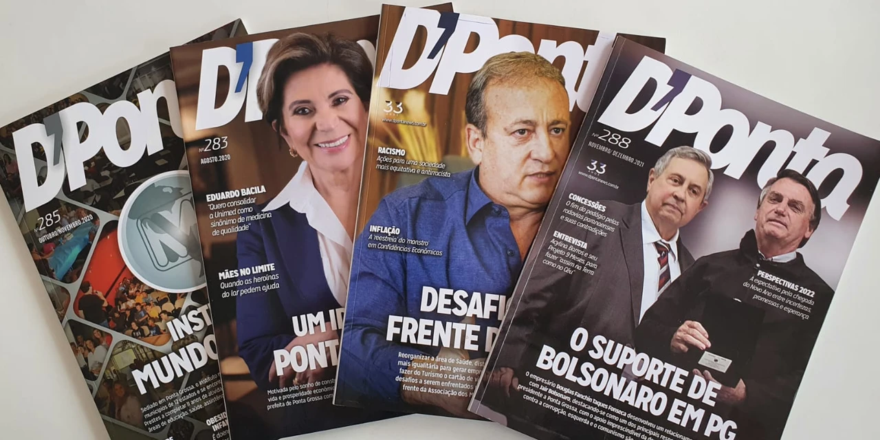 Revista D'Ponta é homenageada e vai receber menção honrosa da Assembleia Legislativa do Paraná