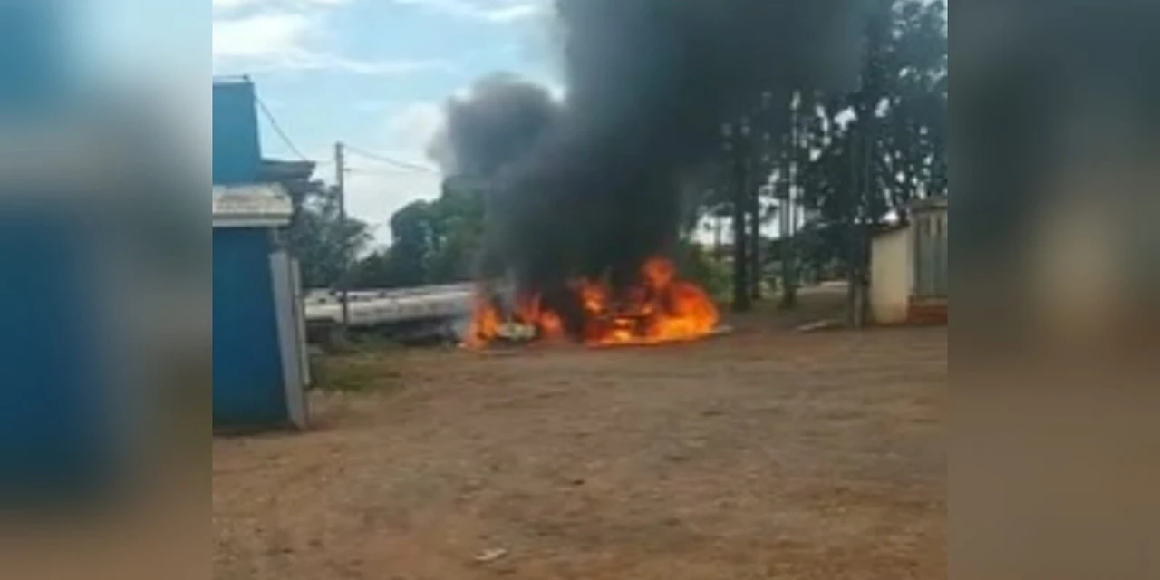 Vídeo: Homem morre após explosão de caminhão na Avenida Souza Naves em PG