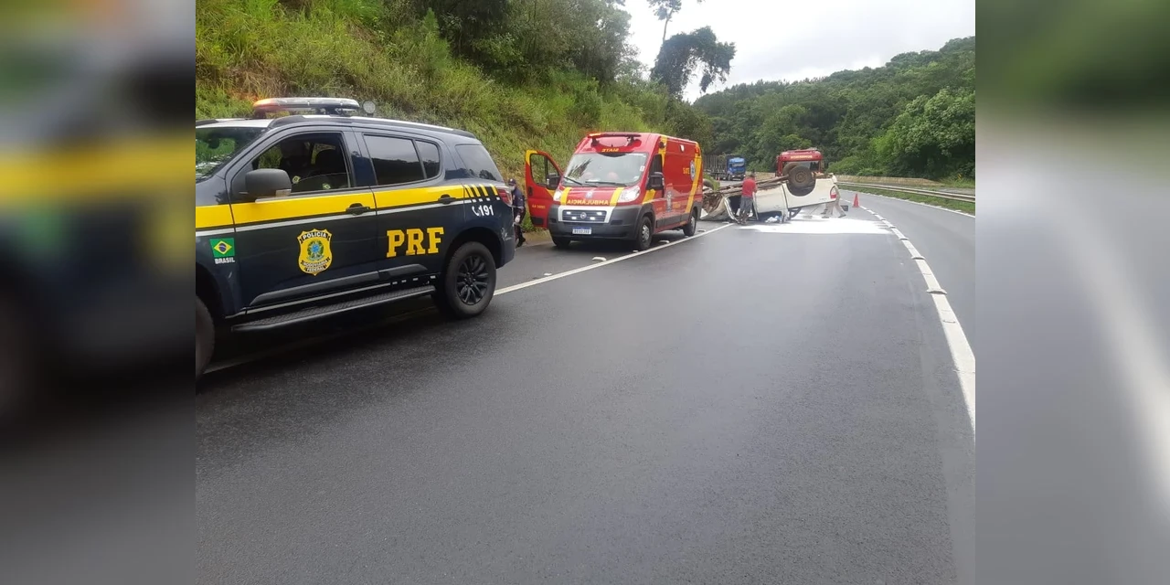 PRF registra 14 acidentes nos Campos Gerais durante Operação Carnaval 2022