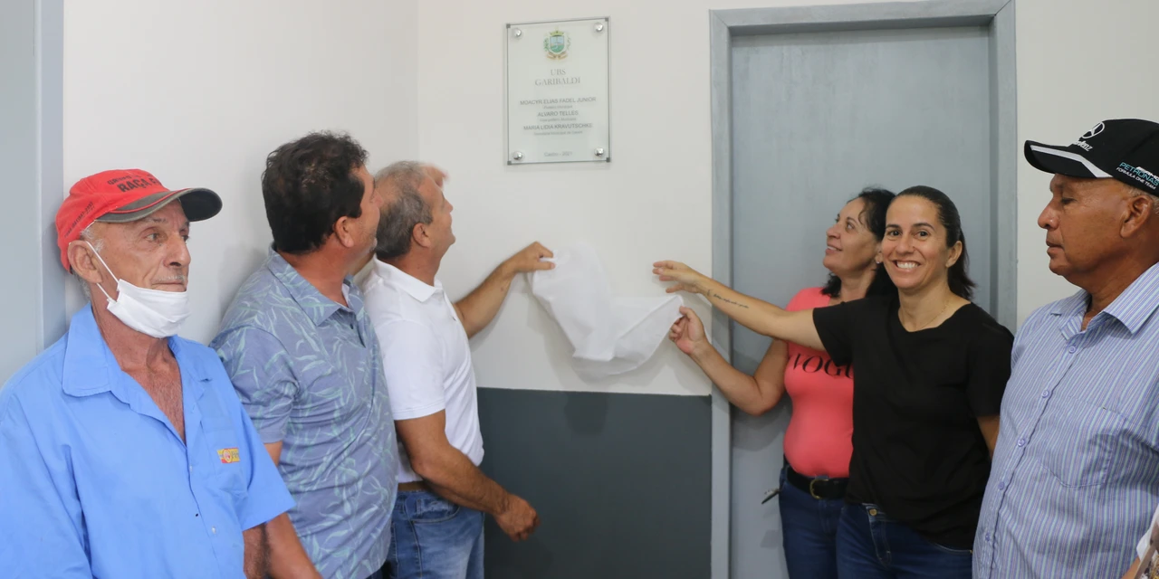 Prefeitura de Castro entrega mais três UBS revitalizadas