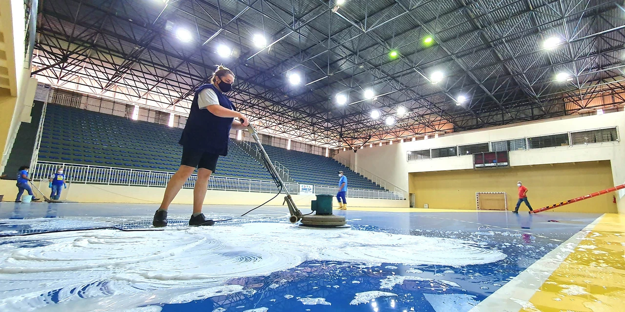 Ginásio Oscar Pereira reabre para práticas esportivas na próxima segunda (21)