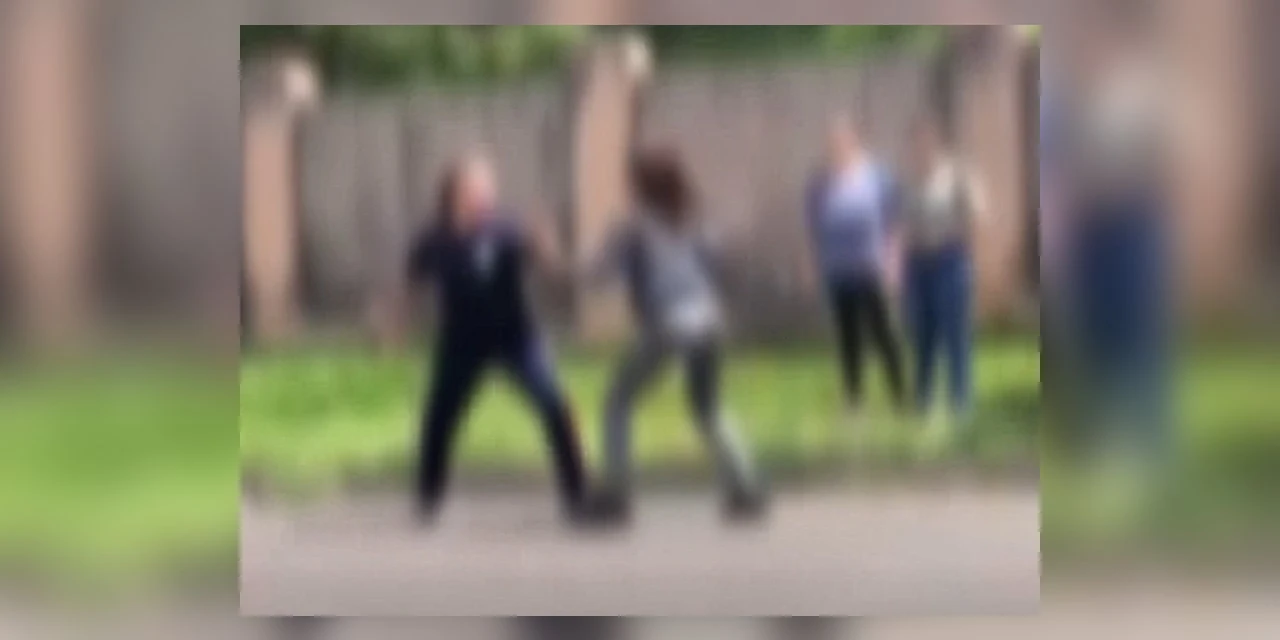 Vídeo mostra briga entre garotas nas proximidades de colégio de PG
