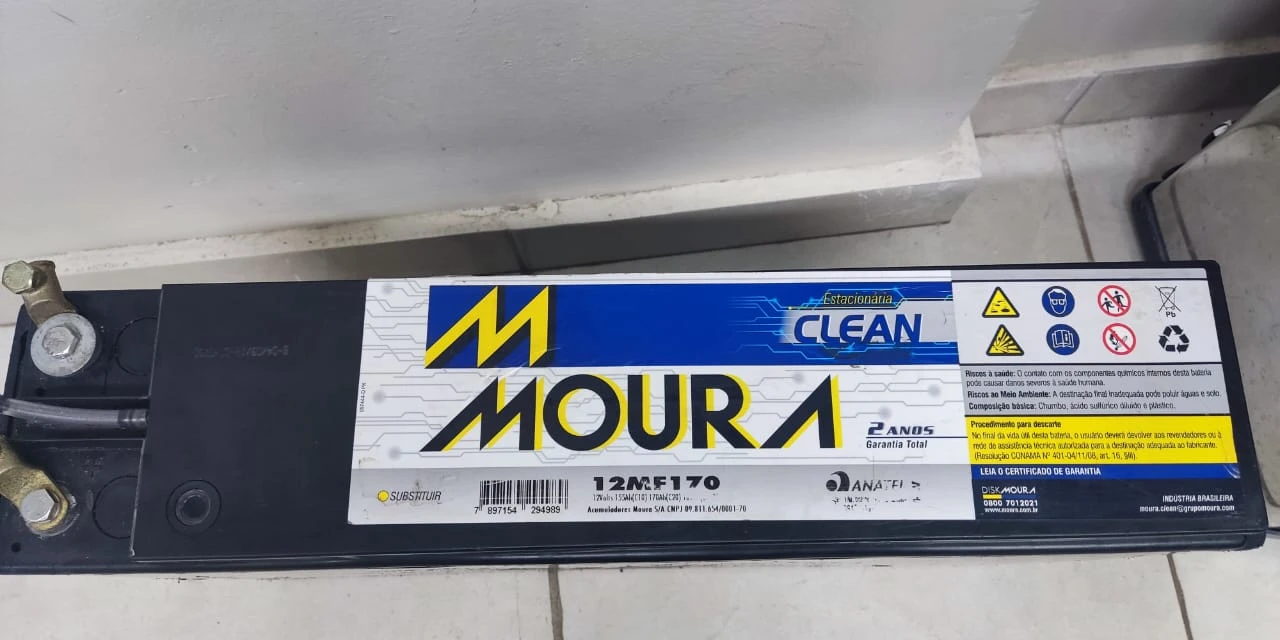 Homem abandona bateria furtada ao fugir da Guarda Municipal em PG