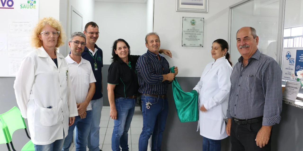 Prefeitura de Castro entrega revitalização da UBS do Jardim Bela Vista