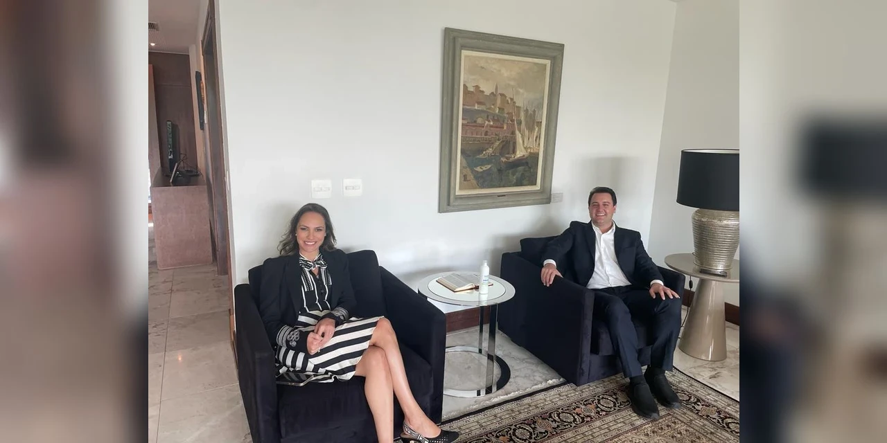 Deputada Maria Victoria leva boas novas a Ratinho Junior