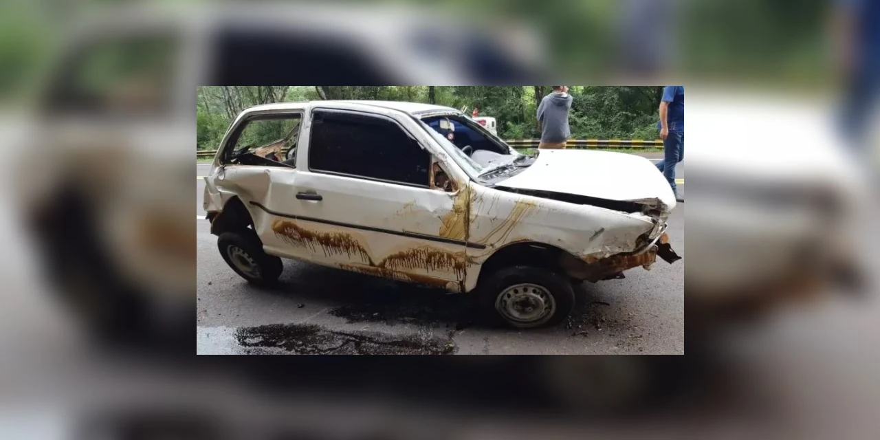 Acidente com jovens em rodovia no Paraná termina com dois feridos e um morto