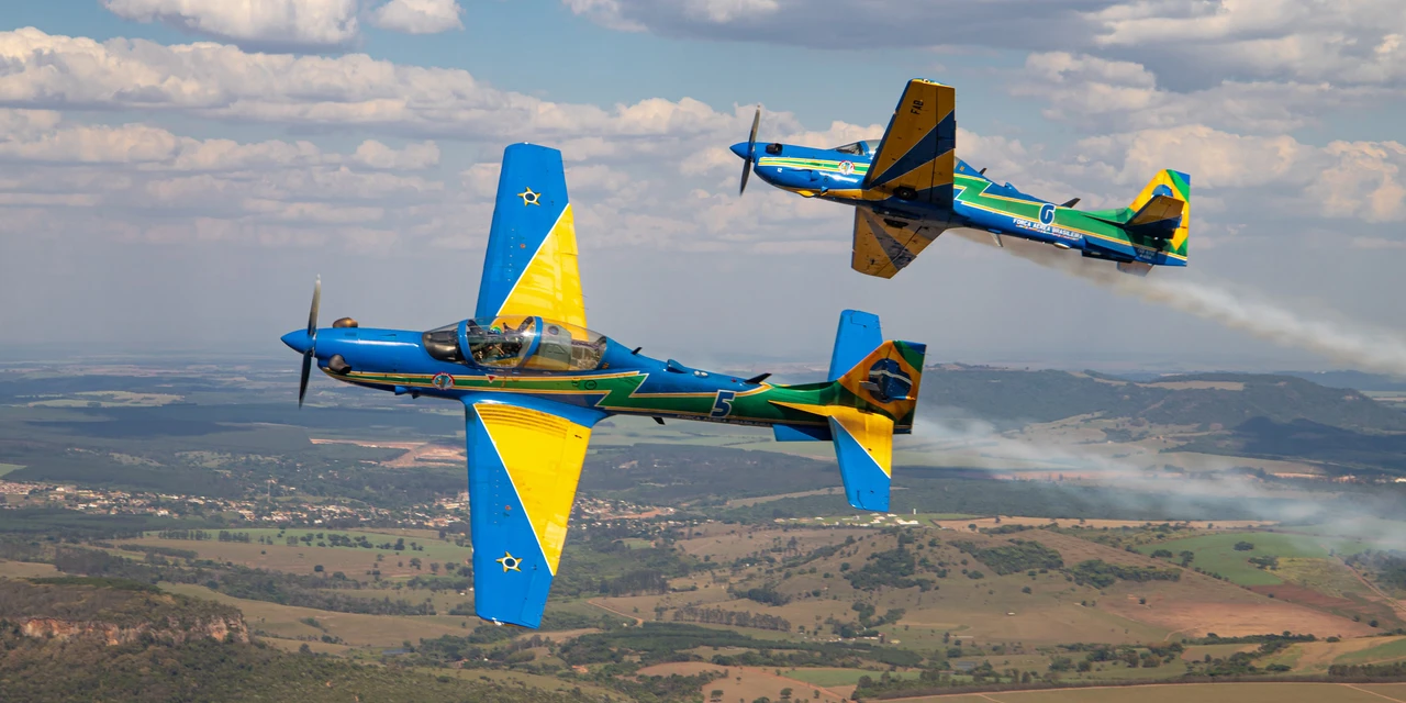 Esquadrilha da Fumaça se apresenta neste domingo (8) em Ponta Grossa