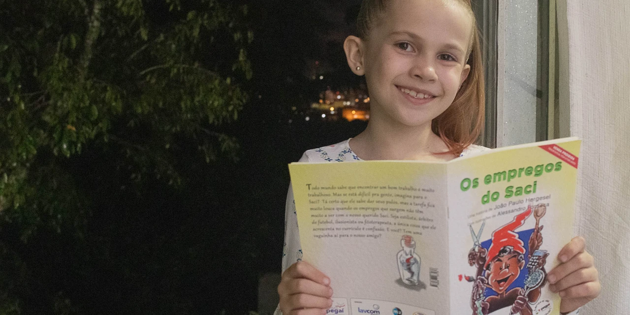 'Os empregos de Saci' chega às estantes do Pegaí Leitura Grátis