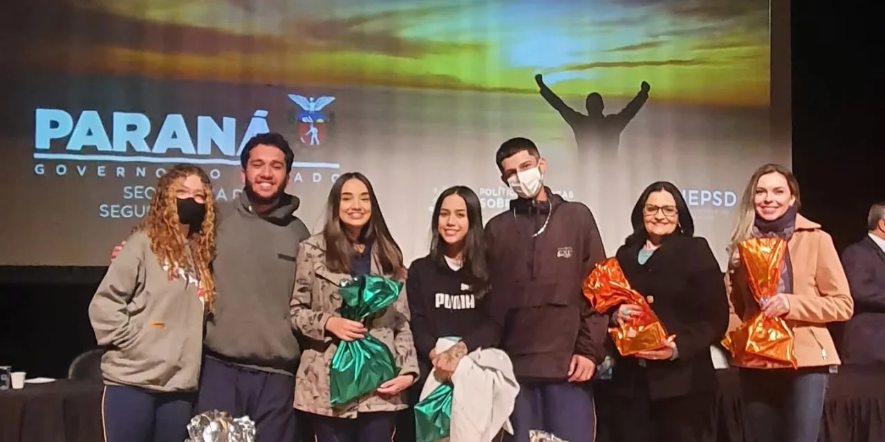Estudantes de PG são premiados no Concurso Estadual de Produção de Material Audiovisual Sobre Drogas