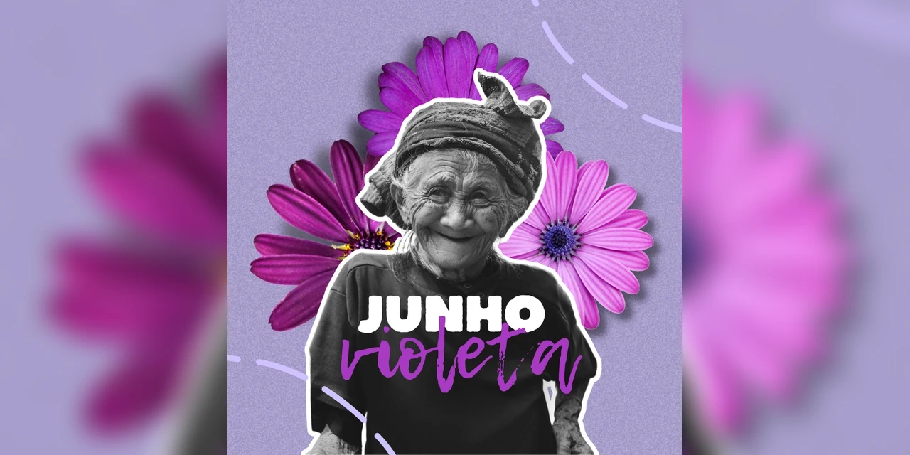 Junho Violeta conscientiza sobre o combate à violência contra o idoso