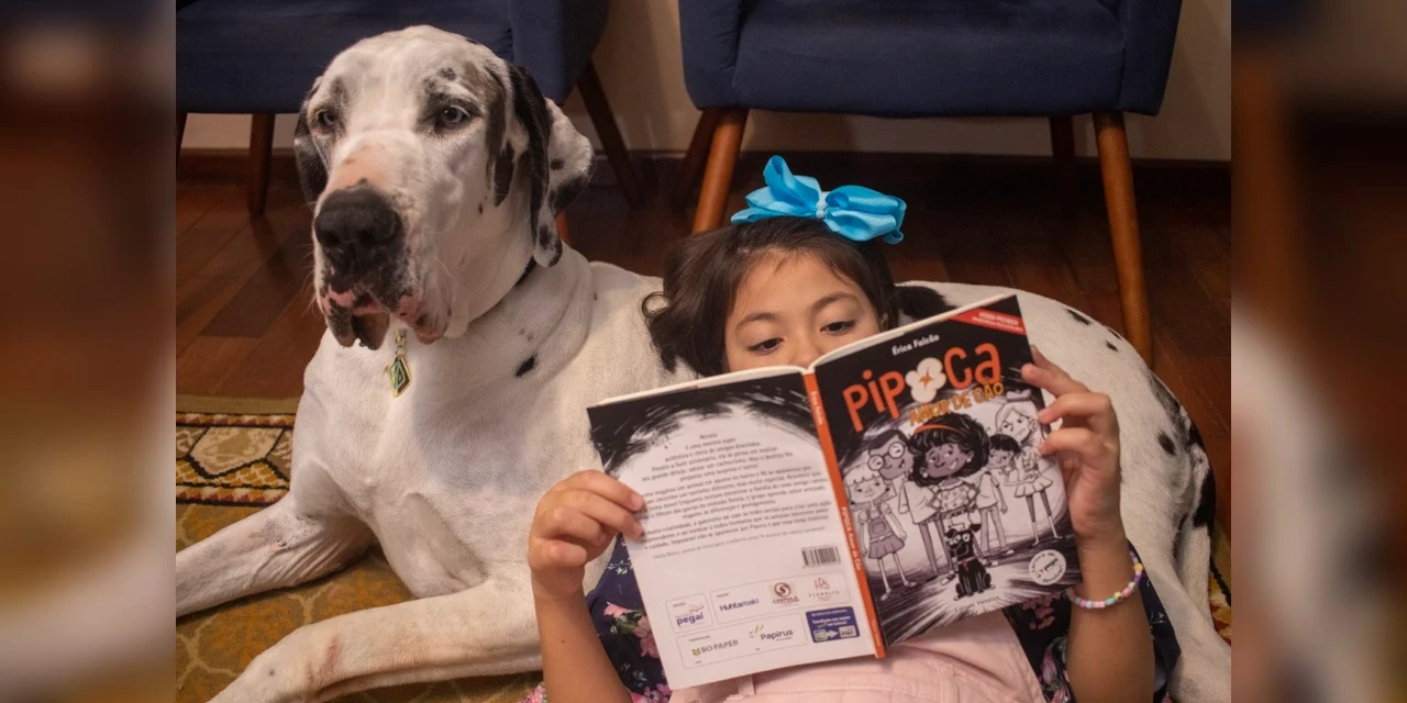 Pipoca: amor de cão é mais novo título a integrar o acervo do Pegaí