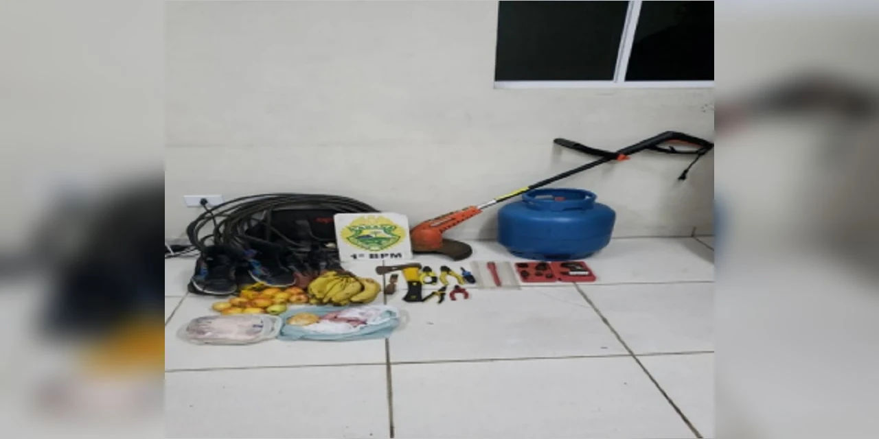 Dupla é detida após furtar residências em PG e fugir a cavalo