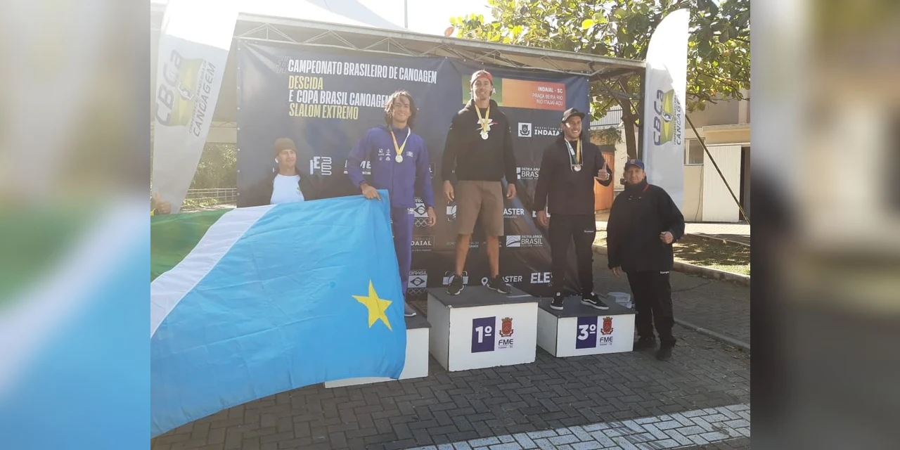 Canoagem de Tibagi conquista ótimos resultados em mais um campeonato nacional