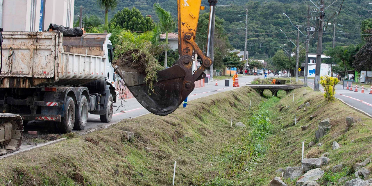 Orla de Matinhos: Obras de macrodrenagem são iniciadas