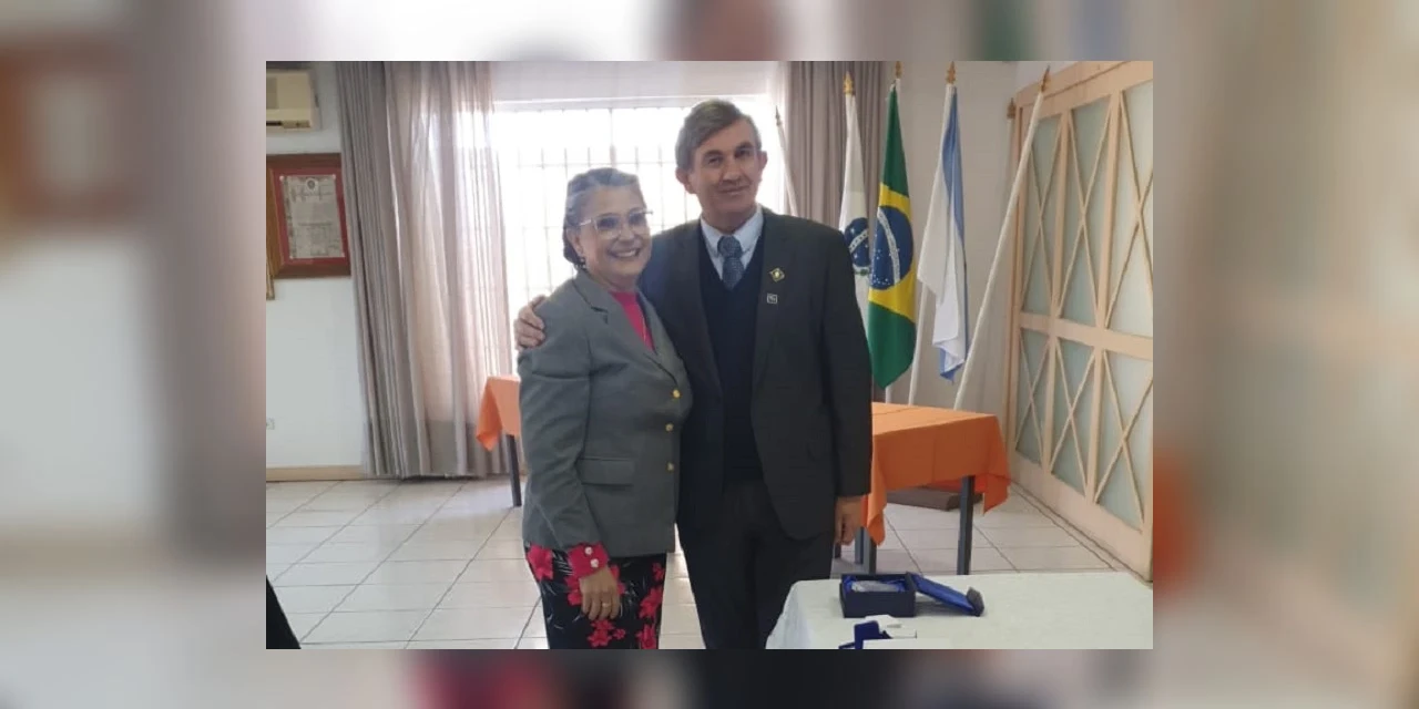 Rotariano ponta-grossense ganha prêmio de doador extraordinário