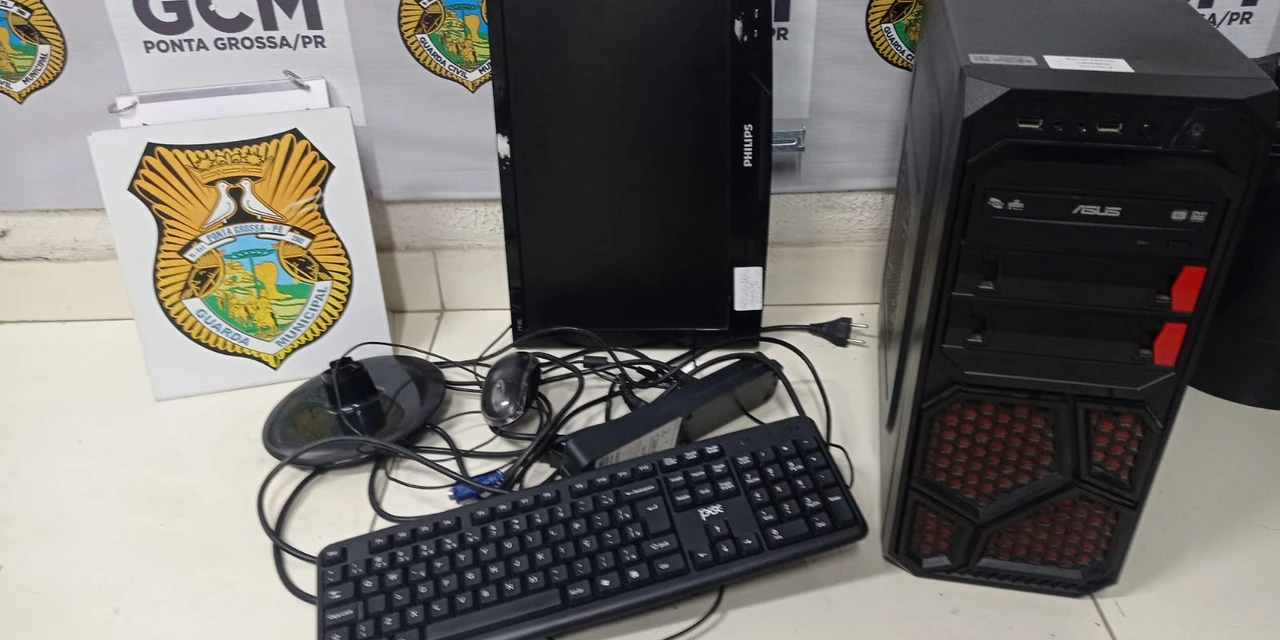 Suspeito de furtar computador do CAS Nova Rússia é detido pela GM